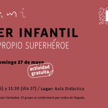 Taller infantil «Crea tu propio superhéroe»