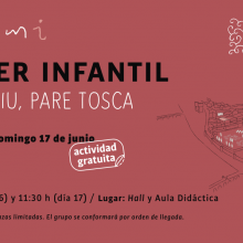 Taller infantil «Bon Estiu Pare Tosca»