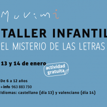 Taller infantil «El misterio de las letras»